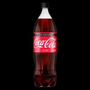 botella de coca cola zero azucares